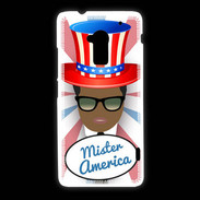 Coque HTC One Max Mister América Black