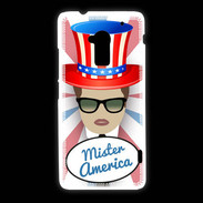 Coque HTC One Max Mister América Chatain