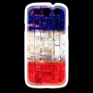 Coque Samsung Galaxy S3 Drapeau français vintage