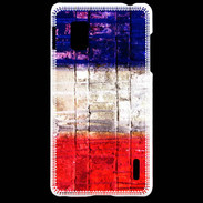 Coque LG Optimus G Drapeau français vintage