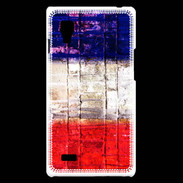 Coque LG Optimus L9 Drapeau français vintage