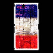 Coque Sony Xpéria Z Ultra Drapeau français vintage