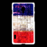 Coque LG L7 2 Drapeau français vintage