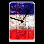 Pendule de bureau Drapeau français vintage