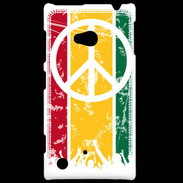Coque Nokia Lumia 720 Rasta peace and love 15