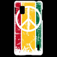 Coque LG Optimus G Rasta peace and love 15