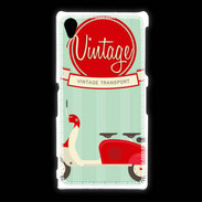 Coque Sony Xpéria Z1 Scooter Vintage