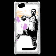Coque Sony Xperia M Joueur de handball