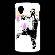 Coque LG Nexus 5 Joueur de handball