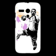 Coque Motorola G Joueur de handball