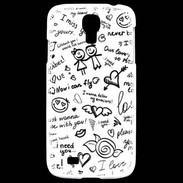 Coque Samsung Galaxy S4 Mélange de mots