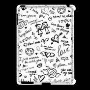 Coque iPad 2/3 Mélange de mots
