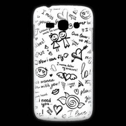 Coque Samsung Galaxy Ace3 Mélange de mots