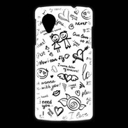 Coque LG Nexus 5 Mélange de mots