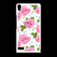 Coque Huawei Ascend P6 Vintage Rose 3