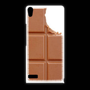 Coque Huawei Ascend P6 Tablette chocolat au lait