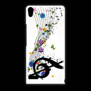 Coque Huawei Ascend P6 Farandole de notes de musique 1