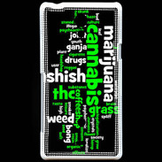 Coque Sony Xperia T Cannabis Tag