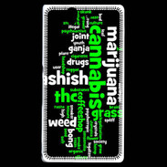 Coque Sony Xperia Z Cannabis Tag