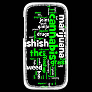 Coque HTC One SV Cannabis Tag