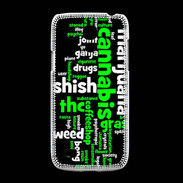 Coque Samsung Galaxy S4mini Cannabis Tag