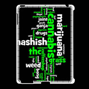 Coque iPad 2/3 Cannabis Tag