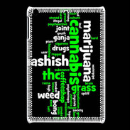 Coque iPadMini Cannabis Tag