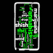Coque Samsung Galaxy Note 3 Cannabis Tag