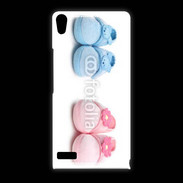 Coque Huawei Ascend P6 Chaussures bébé