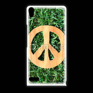 Coque Huawei Ascend P6 Paix et herbe