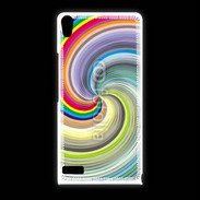 Coque Huawei Ascend P6 Vortex hippie