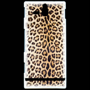 Coque Sony Xperia U Fonde de panthère 