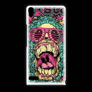 Coque Huawei Ascend P6 Tête de mort Popstar