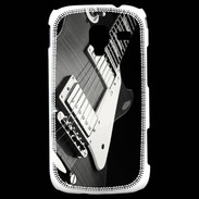 Coque Samsung Galaxy Ace 2 Guitare en noir et blanc