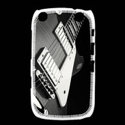 Coque Blackberry Curve 9320 Guitare en noir et blanc
