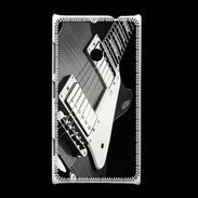Coque Nokia Lumia 520 Guitare en noir et blanc