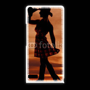 Coque Huawei Ascend P6 Danse country 19