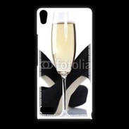 Coque Huawei Ascend P6 coupe de champagne talons aiguilles 