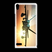 Coque Huawei Ascend P6 Avion de chasse 4