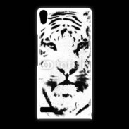 Coque Huawei Ascend P6 Tatouage Tigre