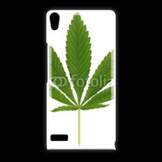 Coque Huawei Ascend P6 Feuille de cannabis