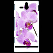 Coque Sony Xperia U Orchidée violette