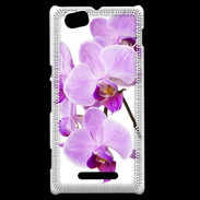 Coque Sony Xperia M Orchidée violette