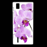 Coque Huawei Ascend P2 Orchidée violette