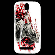 Coque HTC One SV Guerrier japonais