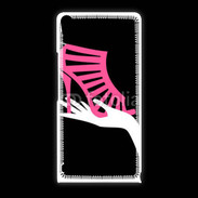 Coque Huawei Ascend P6 Sandale rose soldée