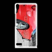 Coque Huawei Ascend P6 Voiture de sport rouge italienne