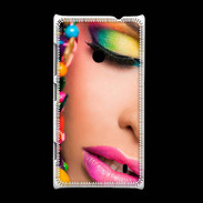 Coque Nokia Lumia 520 Joli maquillage 5