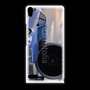 Coque Huawei Ascend P6 Voiture de luxe devant jet privé 1