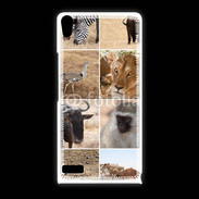 Coque Huawei Ascend P6 Les animaux de la savane